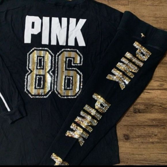 VS PINK 86 BLING OUTFIT SET L - Picture 6 of 11